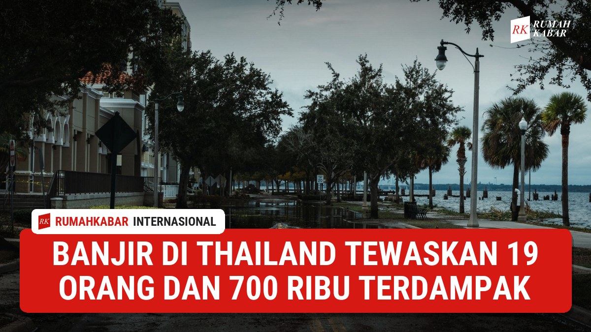 Ilustrasi: Banjir di Thailand Tewaskan 19 Orang dan 700 Ribu Terdampak