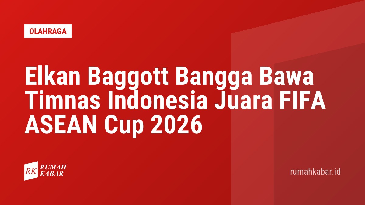 Elkan Baggott Bangga Bawa Timnas Indonesia Juara FIFA ASEAN Cup 2026