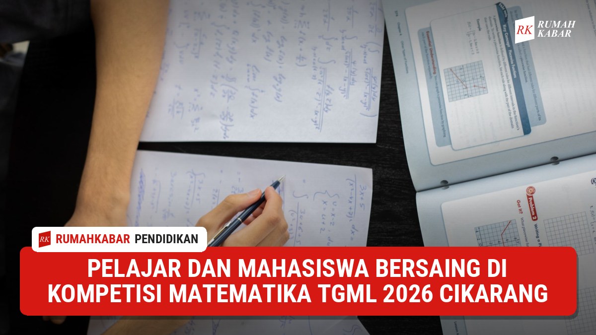 Ilustrasi: pengerjaan ujian matematika dalam sebuah kompetisi akademik nasional