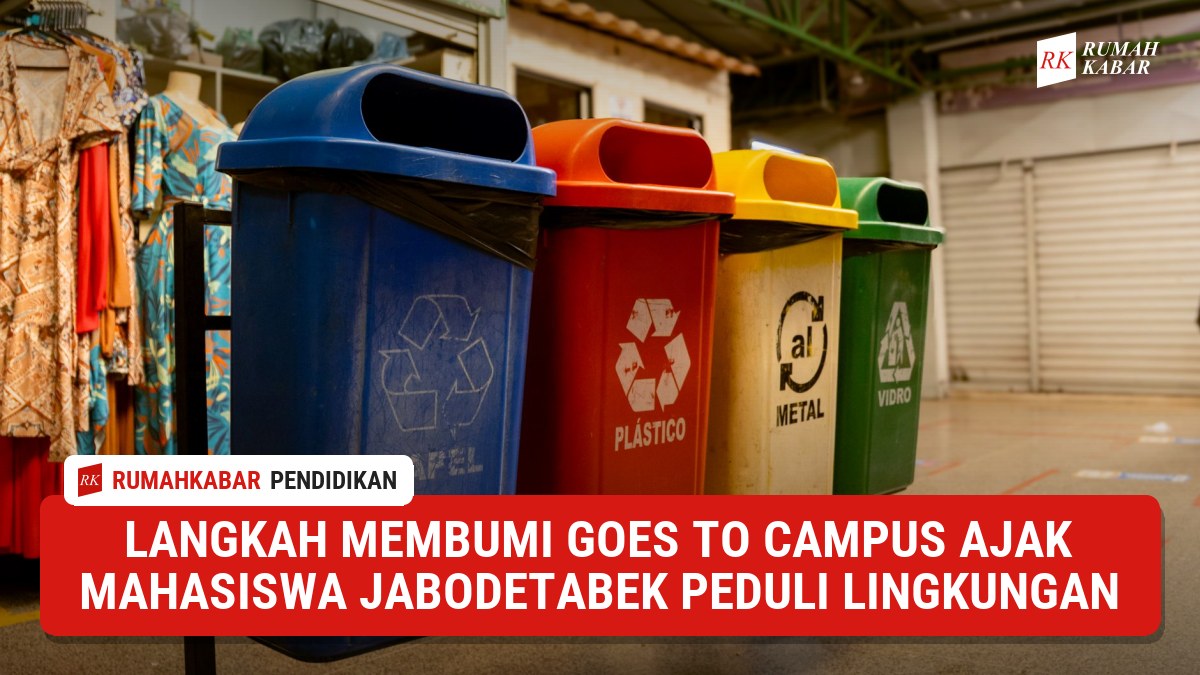 Ilustrasi: Langkah Membumi Goes to Campus Ajak Mahasiswa Jabodetabek Peduli Lingkungan