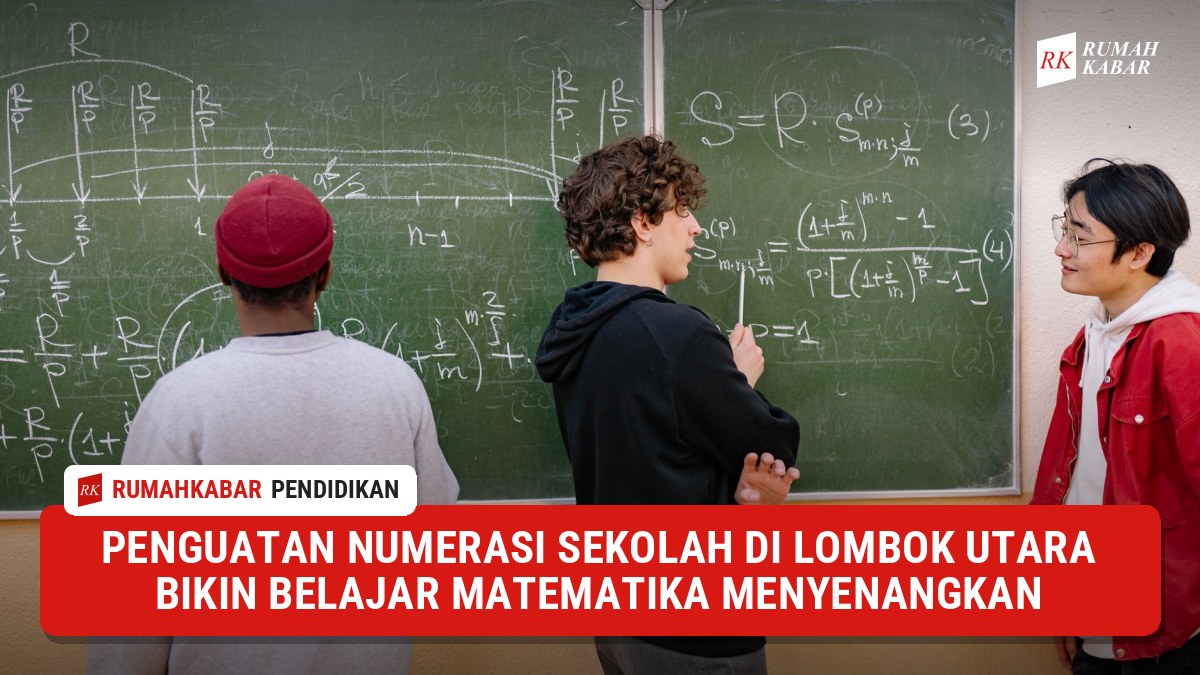 Ilustrasi: kegiatan belajar matematika di kelas menggunakan metode penguatan numerasi sekolah