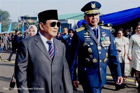 Prabowo Ungkap Empat Pesan Kunci di Peringatan HUT TNI 2023
