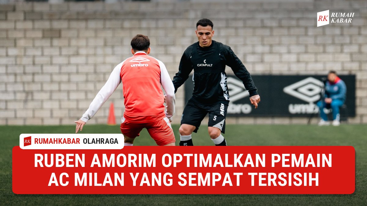 Ilustrasi: Ruben Amorim fokus pada pemanfaatan fleksibilitas pemain untuk memperkuat kedalaman skuad AC Milan