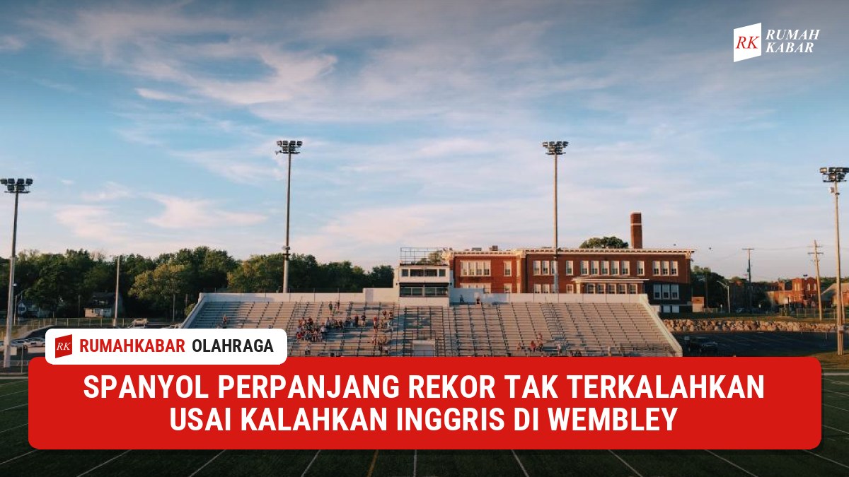 Ilustrasi: Tim nasional Spanyol merayakan kemenangan atas Inggris di Stadion Wembley